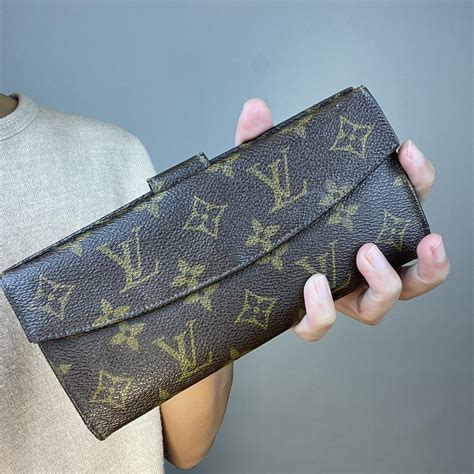 louis vuitton checkbook wallet replica|authentic louis vuitton women wallet.